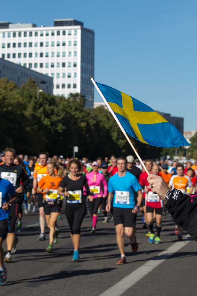 Teilnehmer aus Schweden (40. Berlin Marathon)