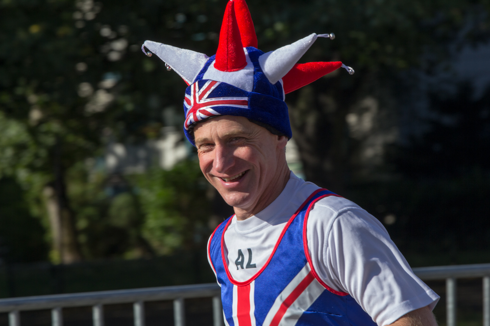 Teilnehmer aus England (40. Berlin Marathon)
