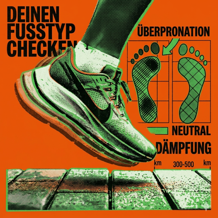fusstyp check laufschuh ratgeber